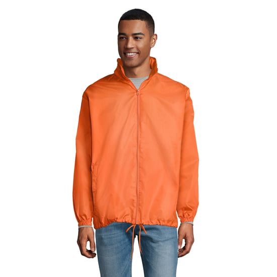 SOLS Unisex Adult Shift Windbreaker (Orange) - Image 1