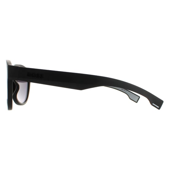 Hugo Boss Round Mens Matte Black Grey Grey BOSS 1452/S