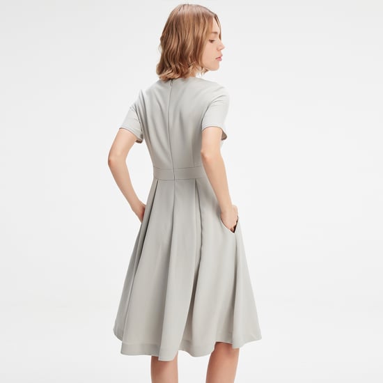 Fit-and-flare classic dress - Image 2