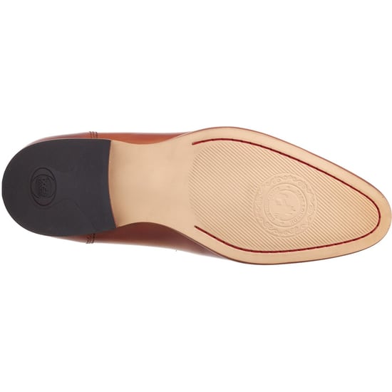 Base London Russo Leather Men's Burnt Tan Loafers - Image 3