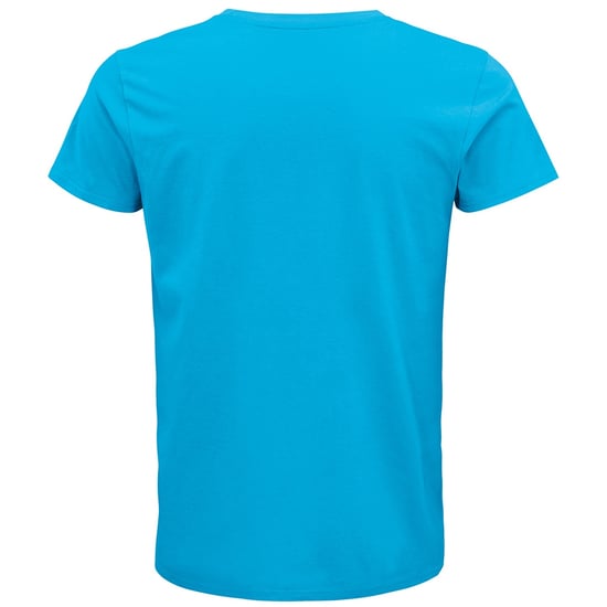 SOLS Mens Crusader Organic T-Shirt (Aqua Blue) - Image 2