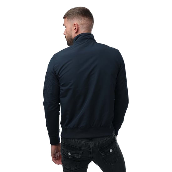 Chaqueta Harrington Mash de Jack and Jones para hombre en marino - Image 2