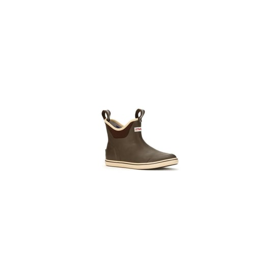Xtratuf Ankle Deck Rubber Brown Wellington Boots - Image 1