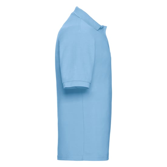 Russell Mens Classic Polycotton Polo Shirt (Sky) - Image 3