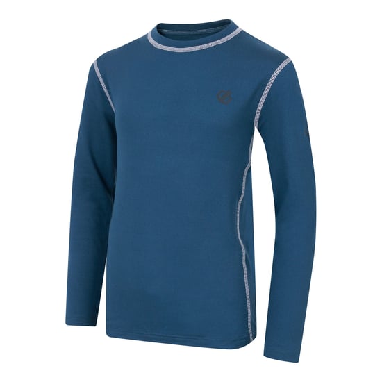 Dare 2B Childrens/Kids Pow II Plain Base Layer Set (Moonlight Denim)