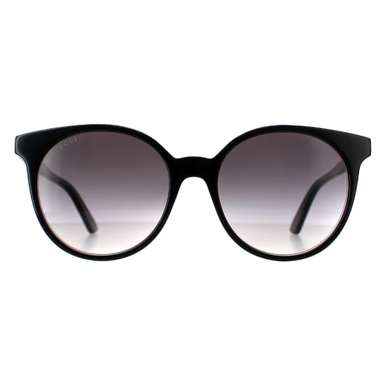 Gucci Round Womens Black Grey Gradient GG0488S