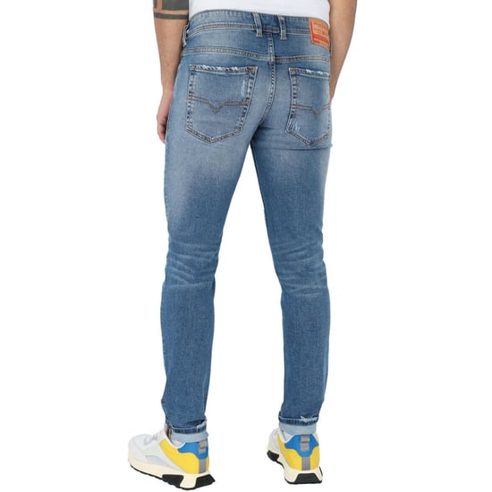 Vaqueros pitillo en azul medio Sleenker-X Denim de Diesel - Image 2