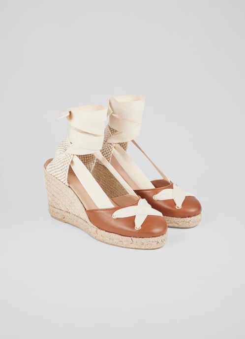 LK Bennett Ophelia Casual Sandals, Tan