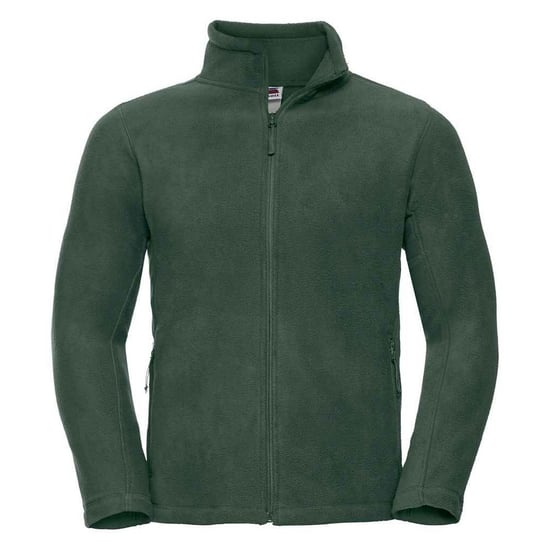 Russell Mens Outdoor Fleece Jacket (Bottle Green) - Image 2