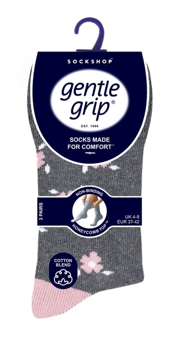 Gentle Grip - Calcetines no elásticos Gentle Grip 6 pares - SOLRH217 - Image 2