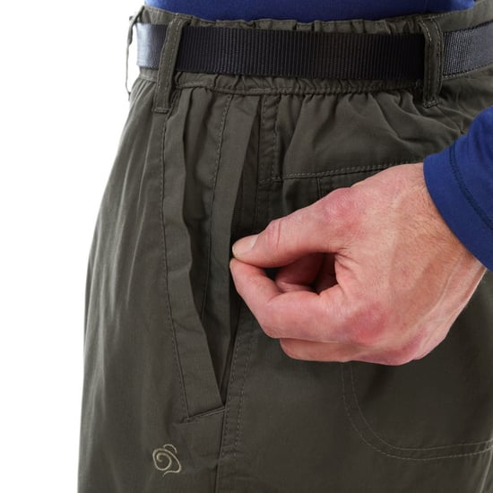 Craghoppers Mens Kiwi Classic Trousers (Bark) - Image 4