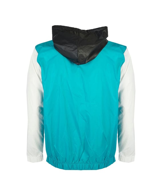 Takeshy Kurosawa Chaqueta Wind del hombre negro, Blanco, azul - Image 5