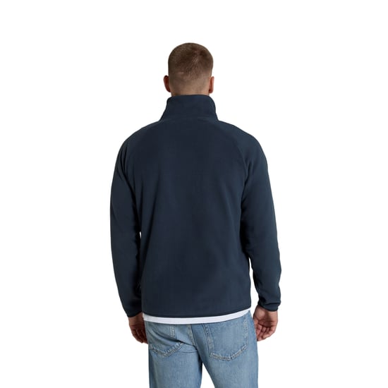 Mountain Warehouse Mens Stockholm Full Zip Fleece Jacket (Navy) - Image 2
