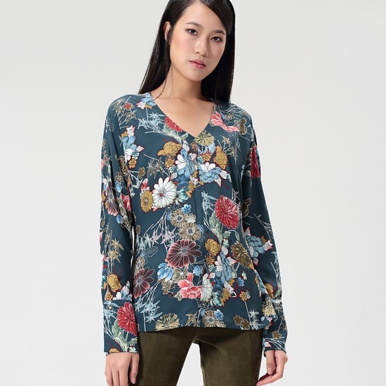 Floral print blouse - Image 1
