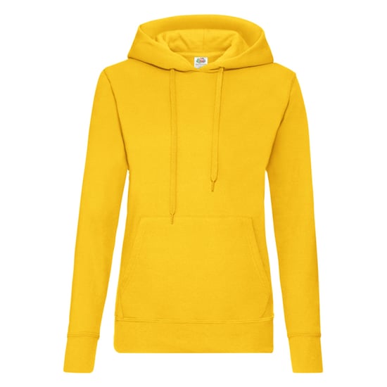 Fruit of the Loom Womens/Ladies Classic Hoodie (Sunflower) - Image 1