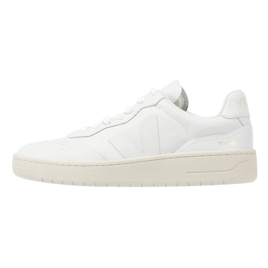 Veja V-90 Zapatillas de Cuero para Hombre Blancas - Image 6