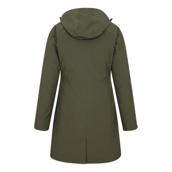 Mountain Warehouse Womens/Ladies Alaskan Long 3 in 1 Jacket (Khaki Green) - Image 2