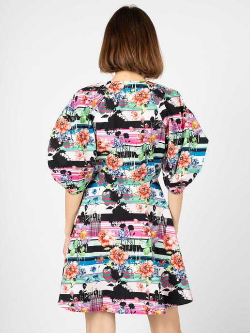 Silvian Heach Dress Woman's Multicolored