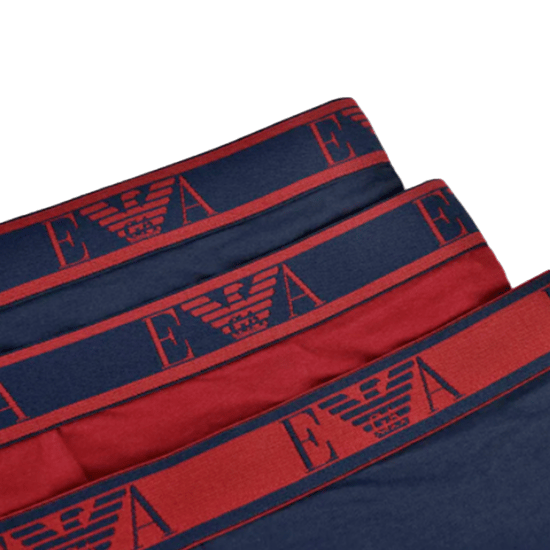 Boxershorts Emporio Armani Hombre Pack x3 unbegrenztes Logo - Image 2
