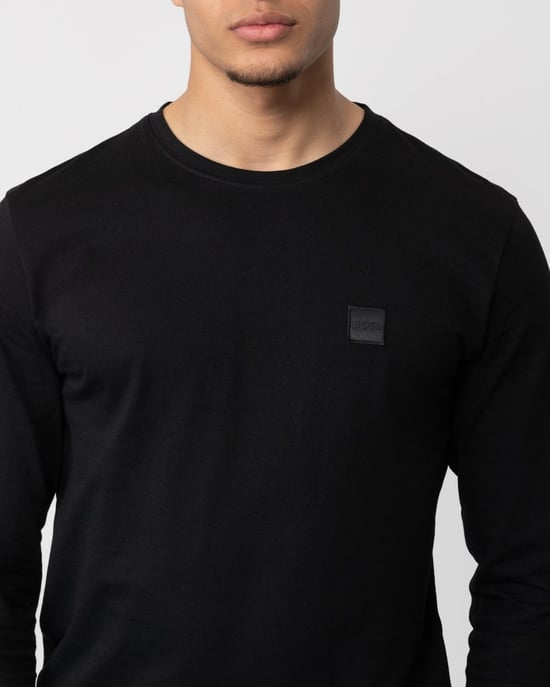 BOSS Orange Tacks Mens Long Sleeve T-Shirt - Image 2