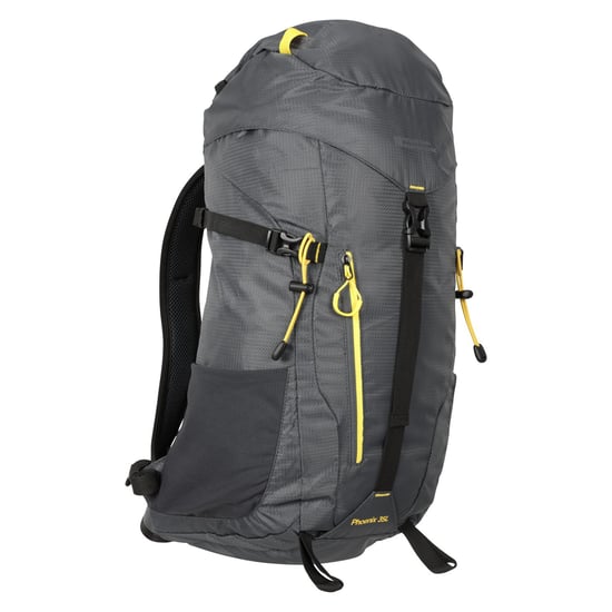 Mountain Warehouse Phoenix 35L Backpack (Grey/Yellow)