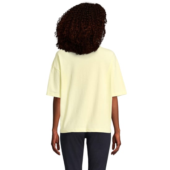 SOLS Womens/Ladies Boxy Oversized T-Shirt (Light Yellow) - Image 2