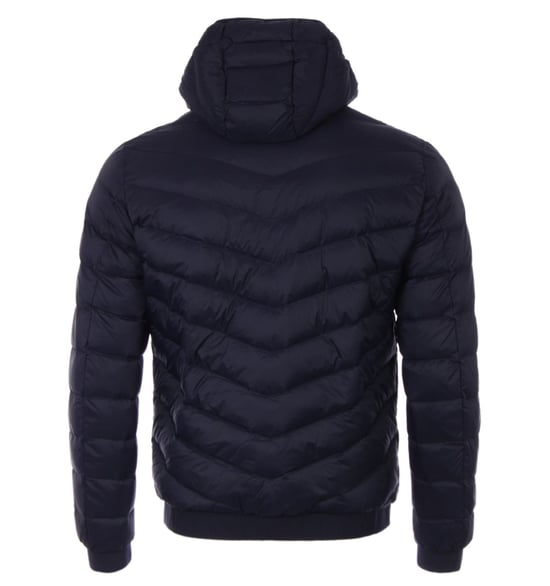 Chaqueta de plumas con capucha para hombres Armani Exchange Milano/New York - Image 2