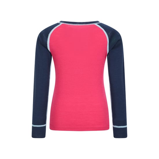Mountain Warehouse Childrens/Kids Merino II Base Layer Set (Purple) - Image 2