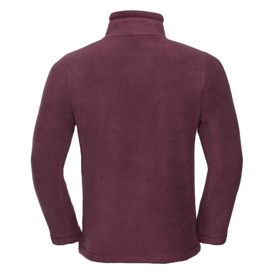 Russell Mens Outdoor Fleece Jacket (Burgundy) - Image 2
