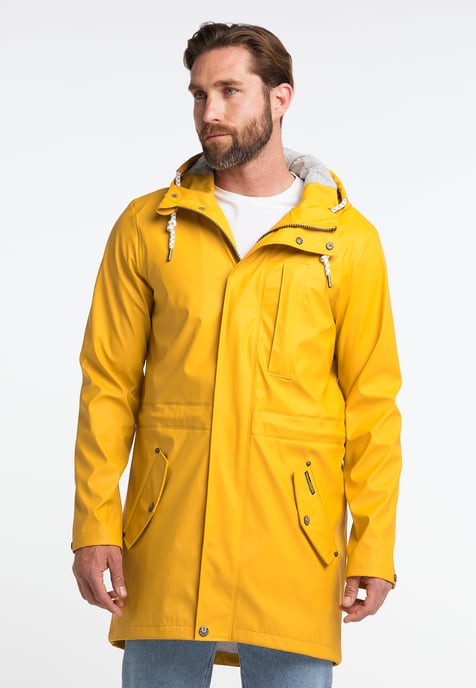 Schmuddelwedda raincoat Men mustard - Image 3