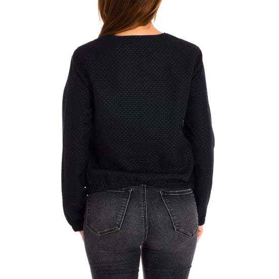 Short long-sleeved mid-season jacket 9047 women