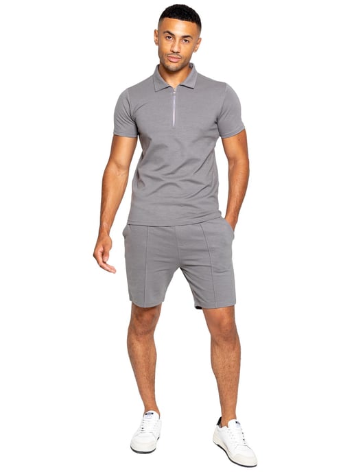 Conjunto de chándal Enzo Polo para hombre - Gris - Image 1