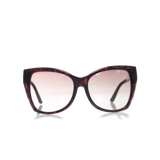 Brown oversized Carli sunglasses - Image 1