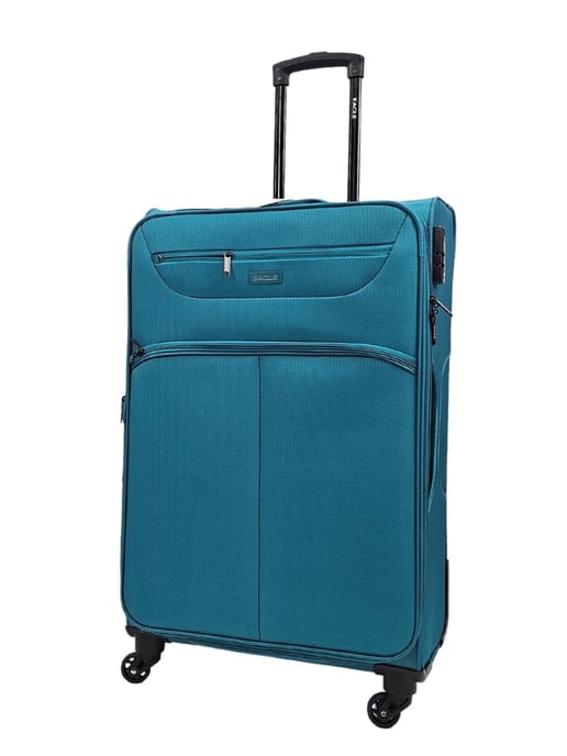 Lightweight Soft Suitcases 4 Wheel Luggage Travel TSA Cabin