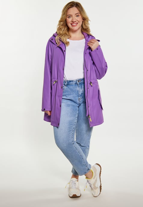 Schmuddelwedda raincoat women purple - Image 2