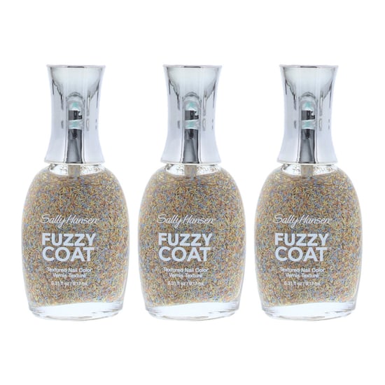 Sally Hansen Fuzzy Coat Textured Nail Color 9.17ml - 200 All Yarned Up x 3