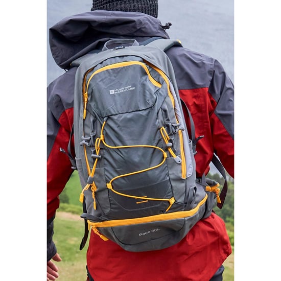 Mountain Warehouse Pace 30L Backpack (Grey/Orange)