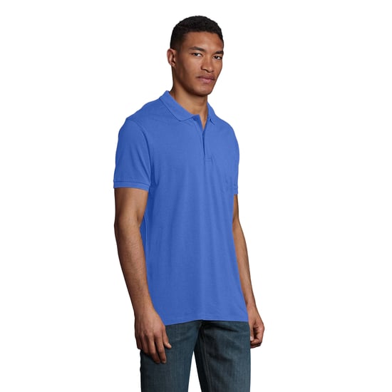 SOLS Mens Planet Polo Shirt (Royal Blue) - Image 3
