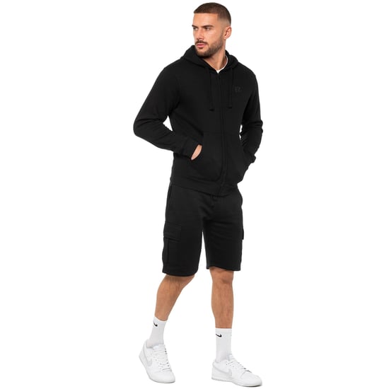 Enzo | Sudadera con capucha y cremallera - Negro - Image 5
