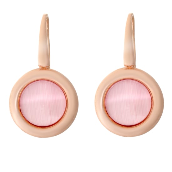 Orphelia 'Isabella' Women's 925 Sterling Silver Drop Earrings - Rose ZO-7197/PI - Image 1