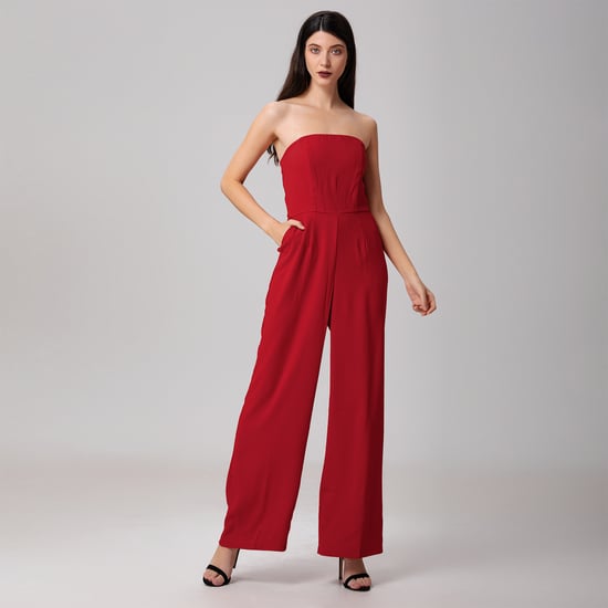 Minimalist bustier jumpsuit - Image 2