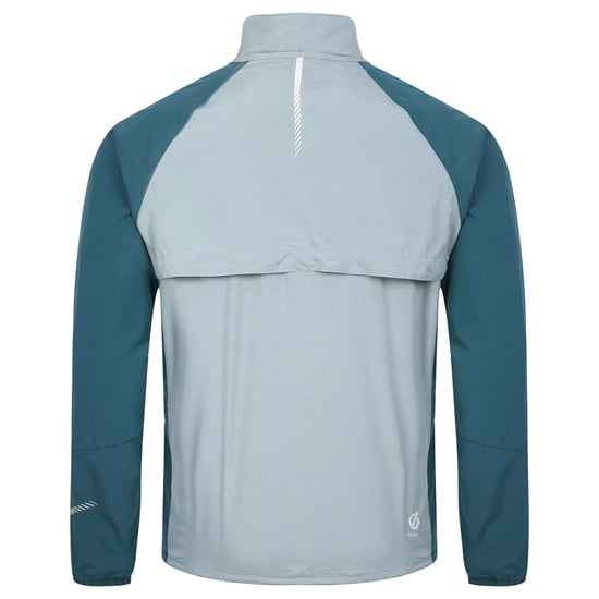 Dare 2B Mens Oxidate Windshell Jacket (Slate/Meadowbrook Green) - Image 2