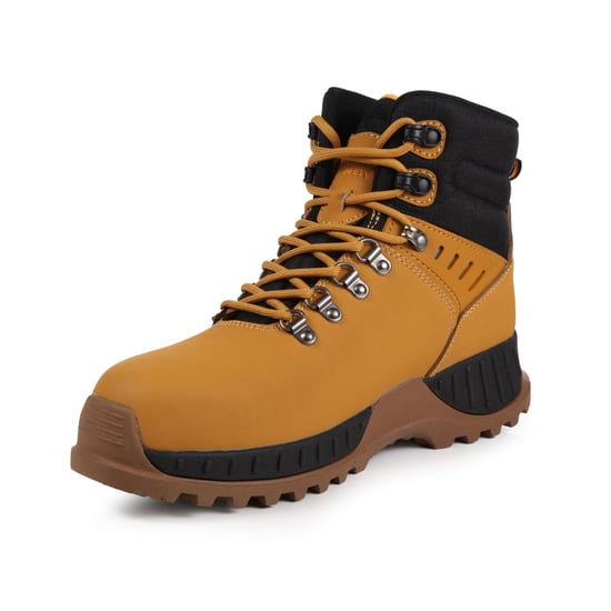 Regatta Mens Grindstone Nubuck Boots (Honey/Black) - Image 5