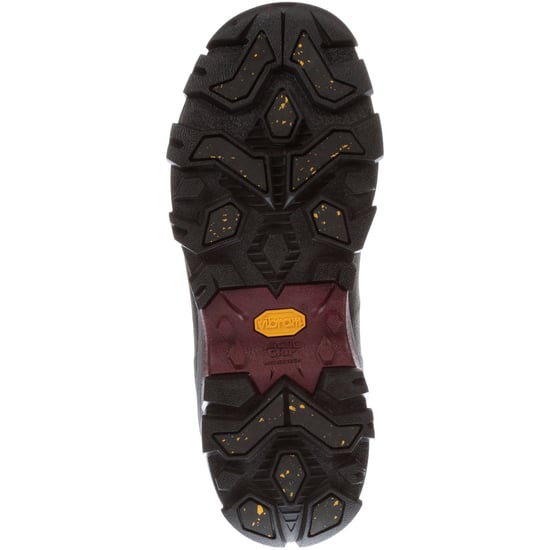 Muck Boots Arctic Ice Tall Rubber Black/Maroon Wellington Boots - Image 4