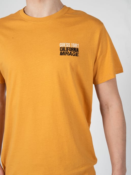 Guess T-Shirt Mirage del hombre naranja - Image 5