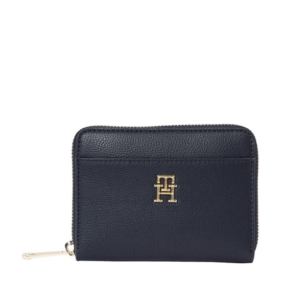 GBTommy Hilfiger cartera con logo azul marino - Image 1