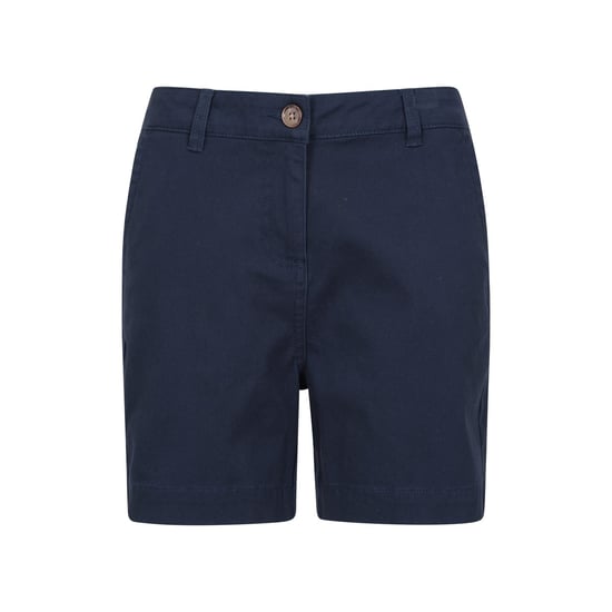 Mountain Warehouse Womens/Ladies Bay Chino Organic Shorts (Navy) - Image 1