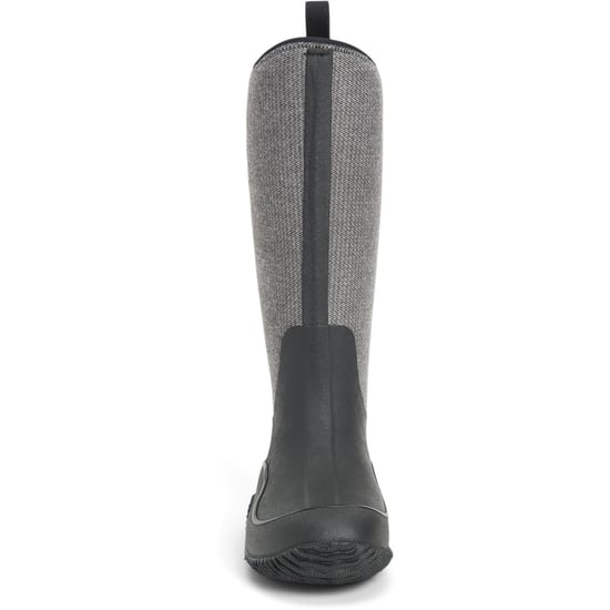 Muck Boots Hale Rubber Black W/ Fuzzy Herringbone Wellington Boots - Image 3