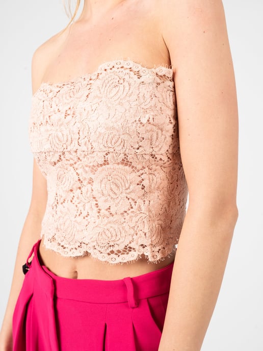 Pinko Top Montegrande de mujer rosado - Image 5