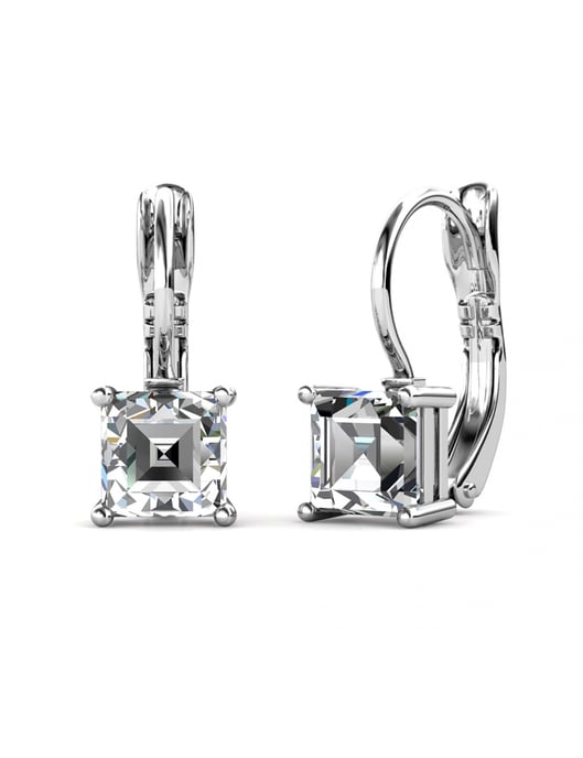 Conjuntos Cuadrados - Plata y Cristal - Image 3